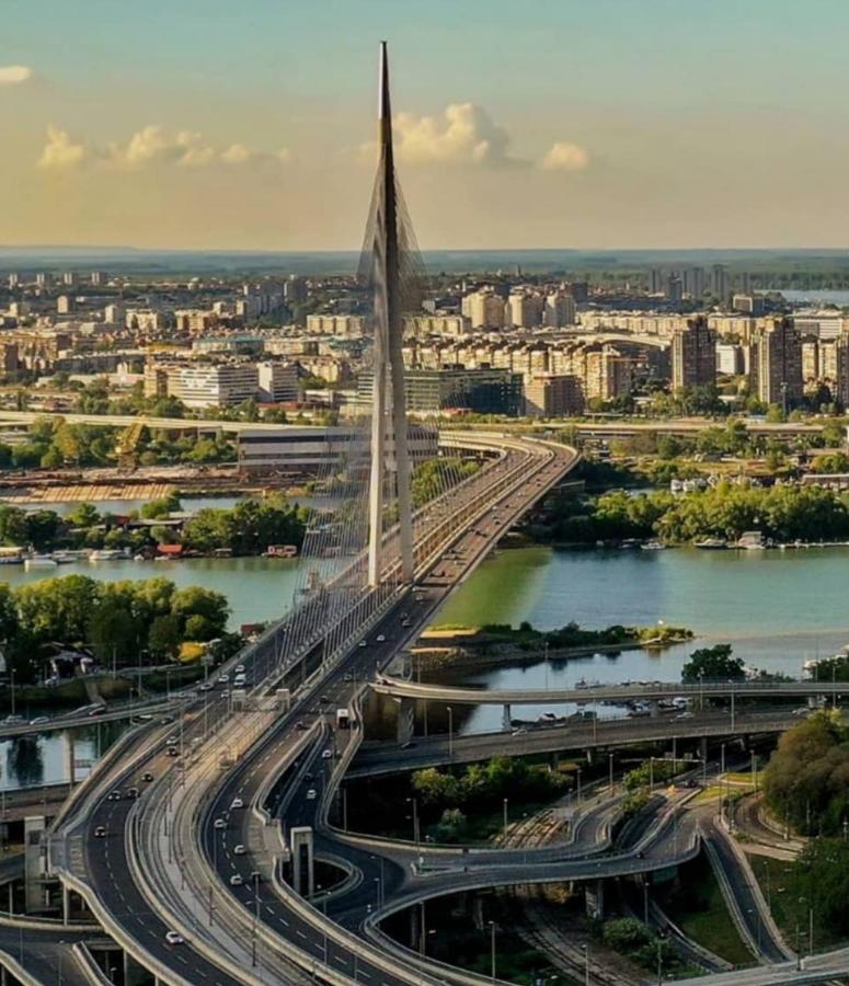 Houseboat Ada Bridge / Splav Most Na Adi Beograd Bagian luar foto