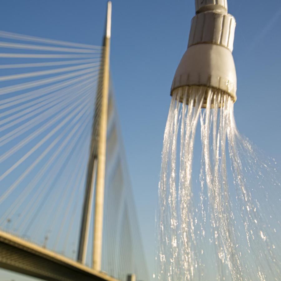 Houseboat Ada Bridge / Splav Most Na Adi Beograd Bagian luar foto