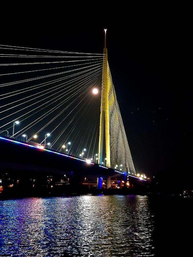 Houseboat Ada Bridge / Splav Most Na Adi Beograd Bagian luar foto