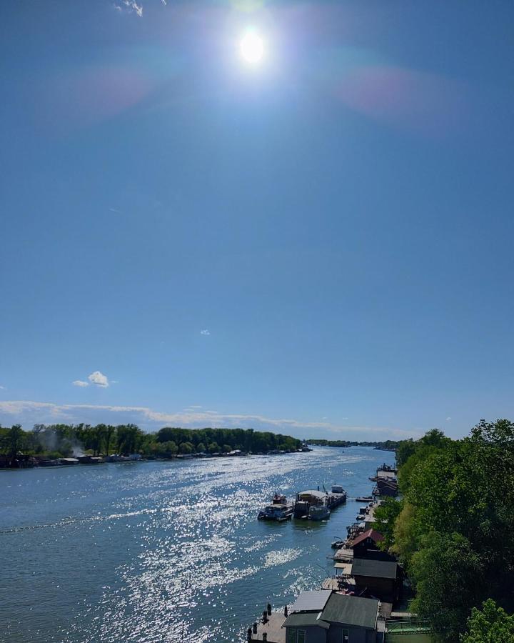 Houseboat Ada Bridge / Splav Most Na Adi Beograd Bagian luar foto